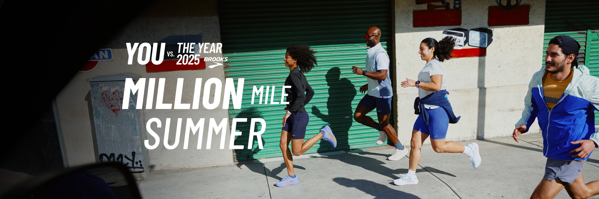 Brooks Million Mile Summer hero image
